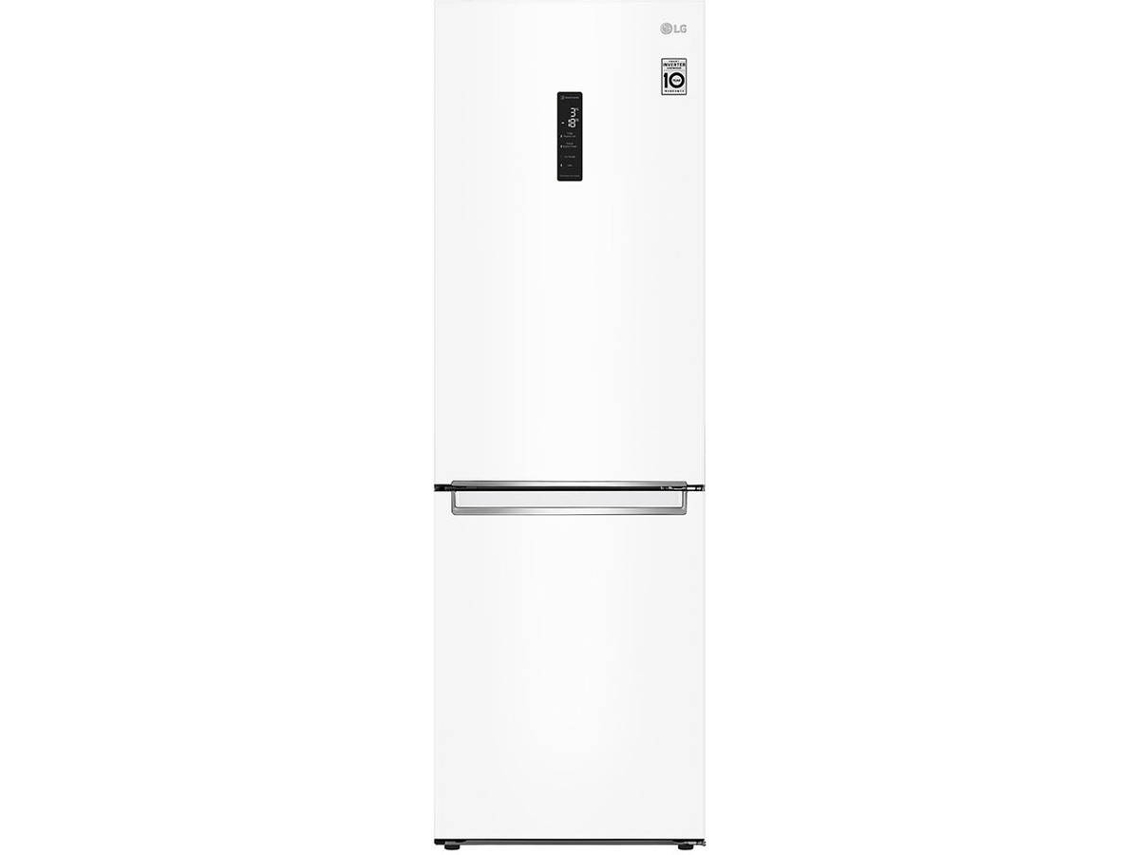 Frigorífico Combinado LG GBB61SWHMN Door Cooling (No Frost - 186 cm - 341 L - Branco)