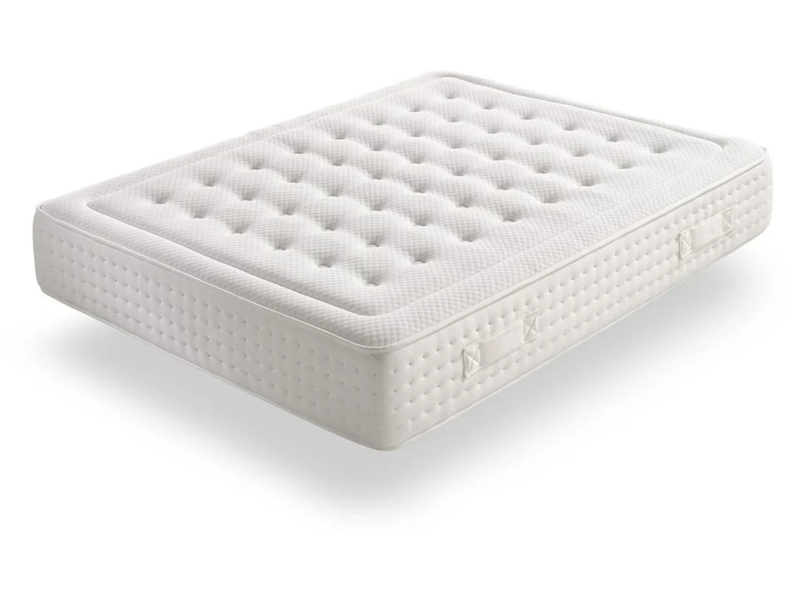 Colchão Visco  molas ensacadas Natur Premium 105X190 IKON SLEEP 31 cm  firmeza media-elevada 5 cm visco gel