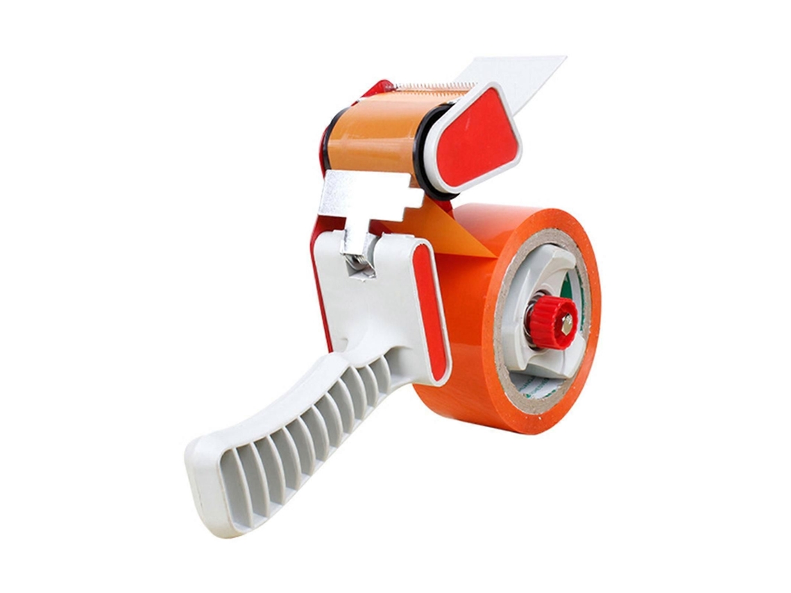 Dispensador de Fita Adesiva Manual em Rolo, Prático, para Embalagem, Cortador e Seladora, Fácil de Usar, Acessórios de Escritório GOKOCO