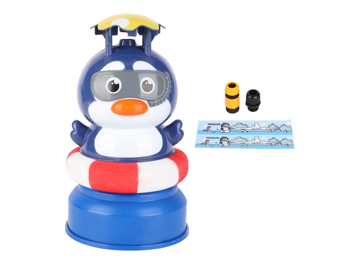 Mali brinquedo de Lançamento de Água com Sprinkler Voador Cartunado Giratório para Exterior