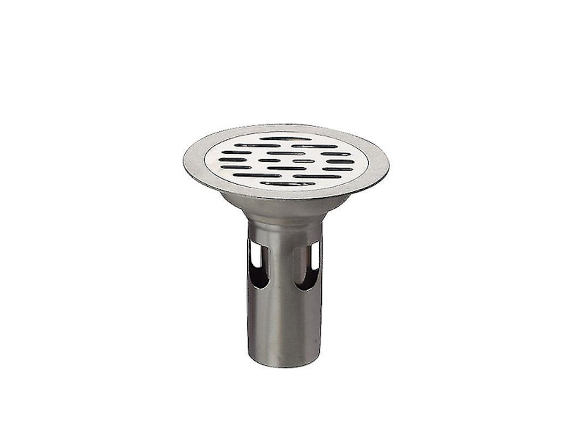 Ralo Piso Inox 10cm com Filtro para Banheiro AQUAFORGE