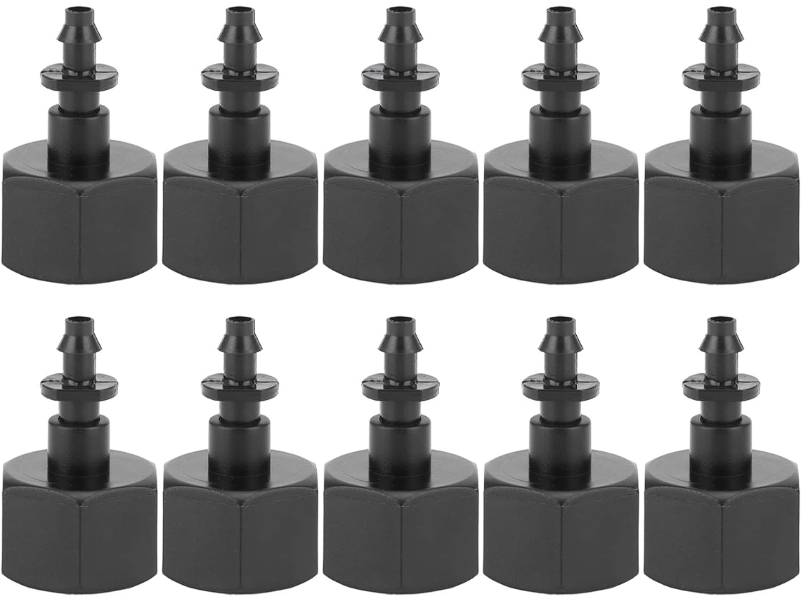 Conjunto De 10 Conectores Para Mangueira, Com Espigão Resistentes