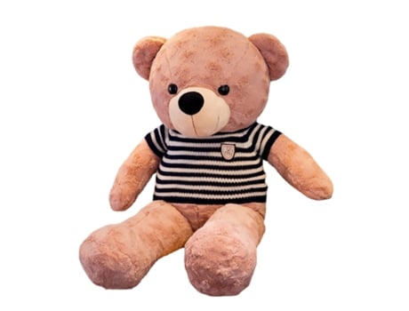 Peluche HXDZFX Ursinho de Pelúcia Casaco Azul Escuro 120 Cm
