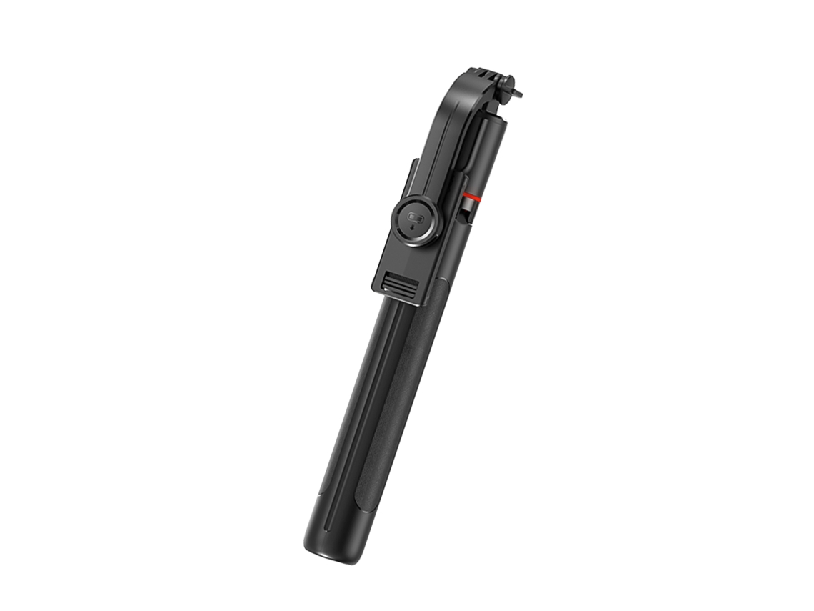 Palillo Selfie Tripode Portátil 172cm Extensible Para Teléfono Con Clip Desmontable Y Control Remoto Negro