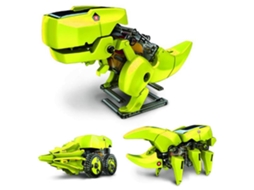 Mali kit de Construção de Robô Dinossauro Solar 3 em 1 Brinquedo Educativo Diy para Crianças