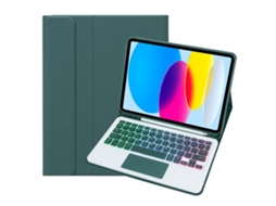 Capa Com Teclado Bluetooth Retroiluminado E Slot Para Caneta Para Ipad Pro 11 2024 11 Polegadas Português