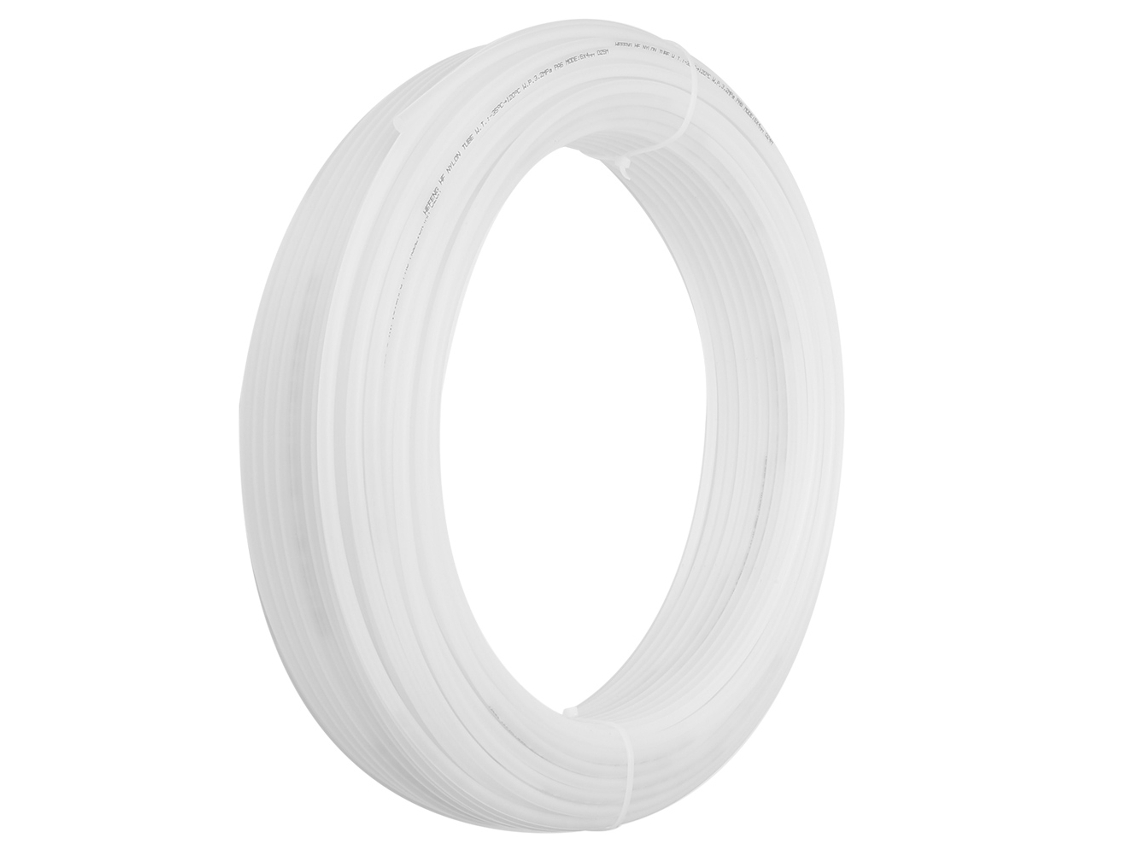 Laxiscreed Tubo Flexível De Nylon Branco Para Ar Comprimido E Alta Pressão