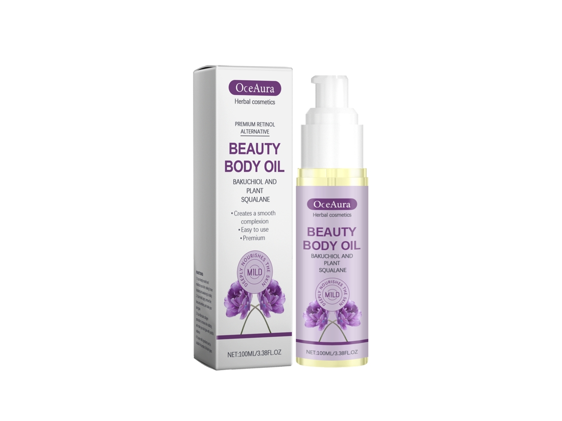 Óleo Corporal Natural Hidratante Suave