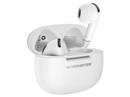 Fones De Ouvido Sem Fio Monster N-lite208 Bt 5.4 Cancelamento De Ruído Esportivos Impermeáveis