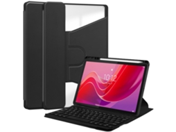 Capa Com Teclado Bluetooth Para Lenovo Tab M11 330fu Preto