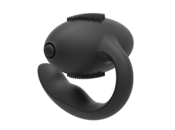 Vibrador De Ovo De Salto Multifrequncia Sem Fio Para Mulheres (preto)