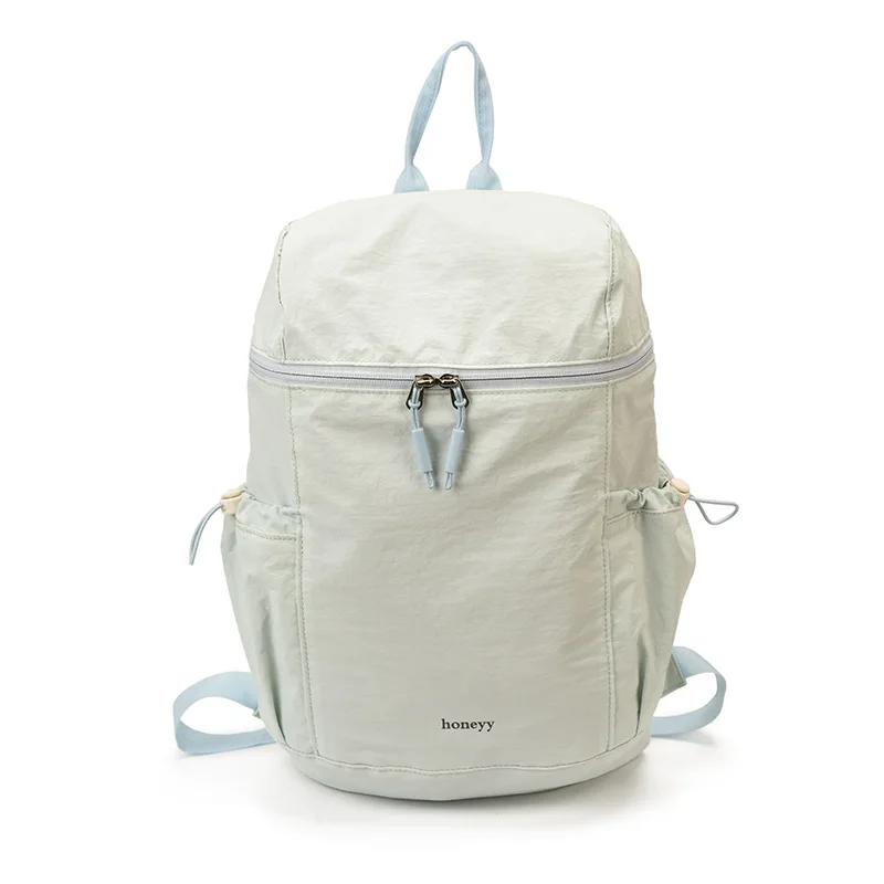 (azul) Mochila De Viagem Leve E Casual, Estilo Feminino, Macia E Confortável.
