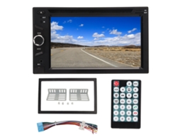 Player Cd Dvd Carro 6.2 Polegadas Bluetooth Led
