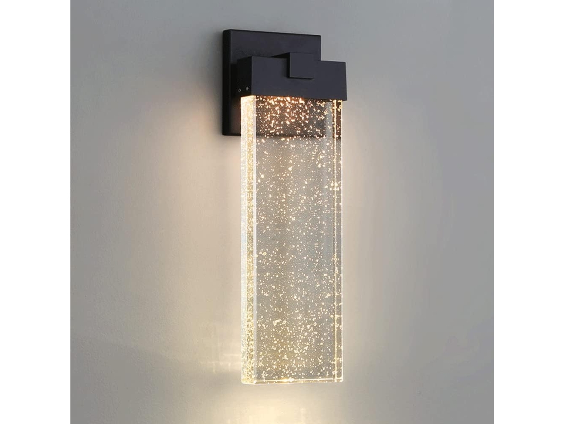Applique Mural De Alumínio, Led, Moderna, 4w, 4500, Para Jardim