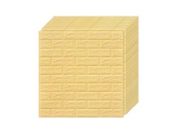 Painéis de Parede 3D 10 Peças Adesivo de Espuma Impermeáveis NEVEANCE