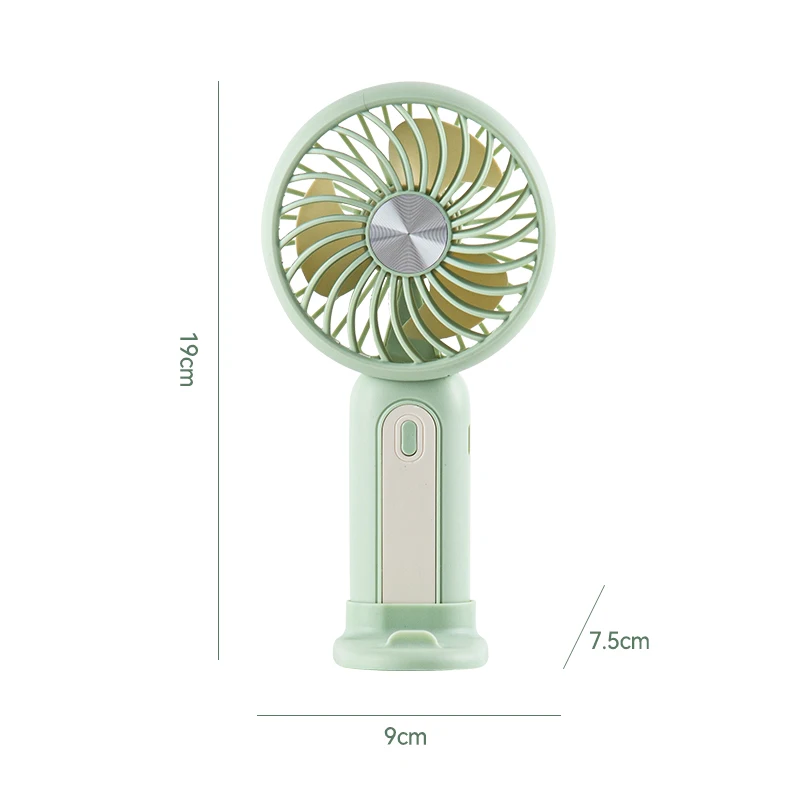 Mini Ventilador, Portátil, com Alça de Pulso, Pilhas Aa MDUG | MDUG