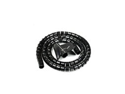 Mangueira espiral flexível de 1,5 m para gerenciamento de cabos AQUAFORGE