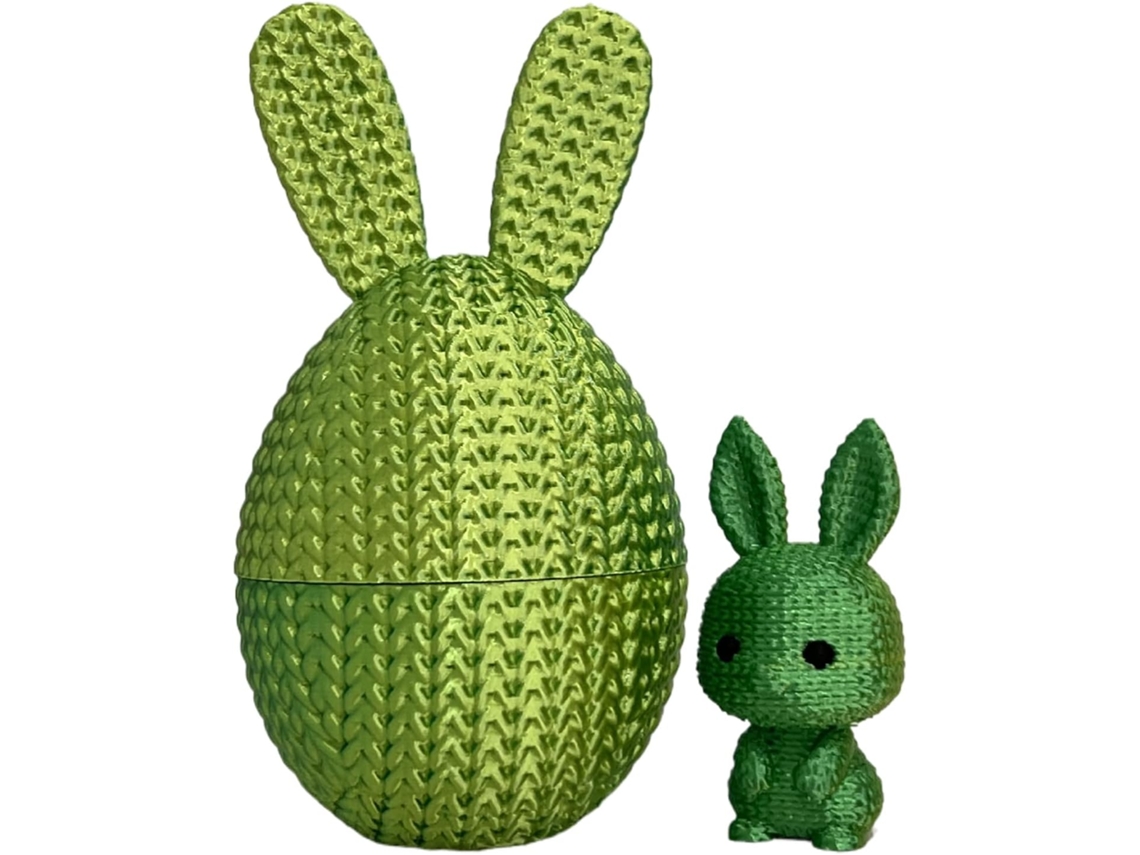 Kit de Artesanato com Coelho Trançado À Mão Decoração de Páscoa, Feito À Mão, para Casa, Vitrine, Peitoril da Janela, CHABERLU
