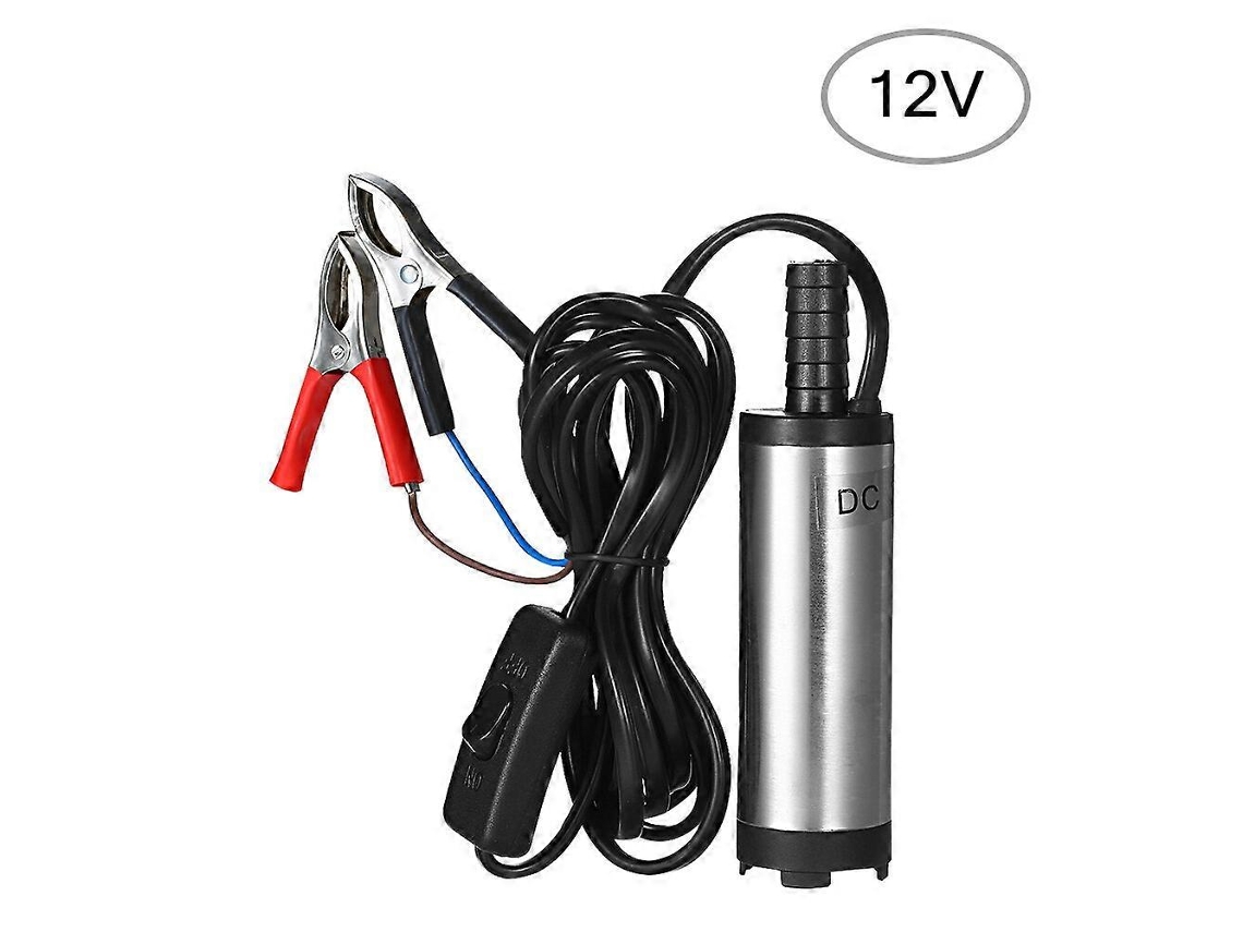 Bomba Submersível 12v Dc Para Transferência De Óleo Diesel 38mm