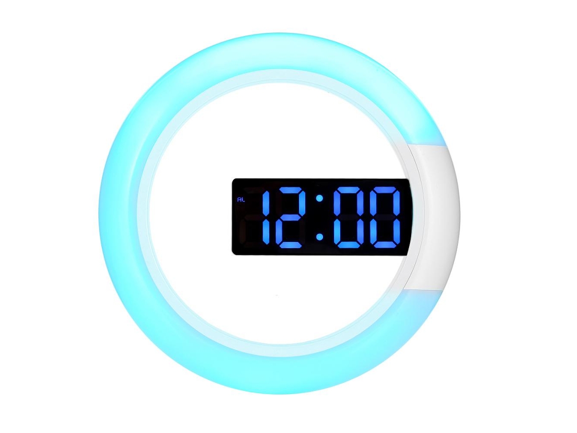 Wall Clock With Led