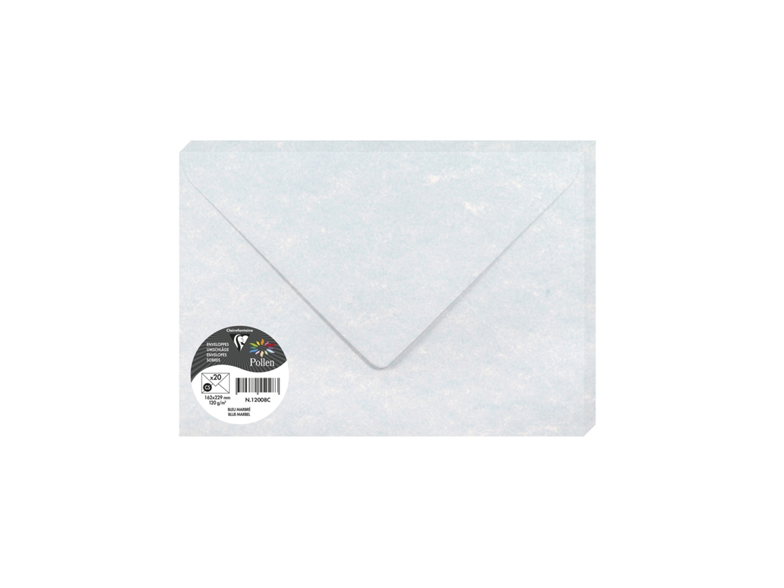Envelope CLAIREFONTAINE C5 X20