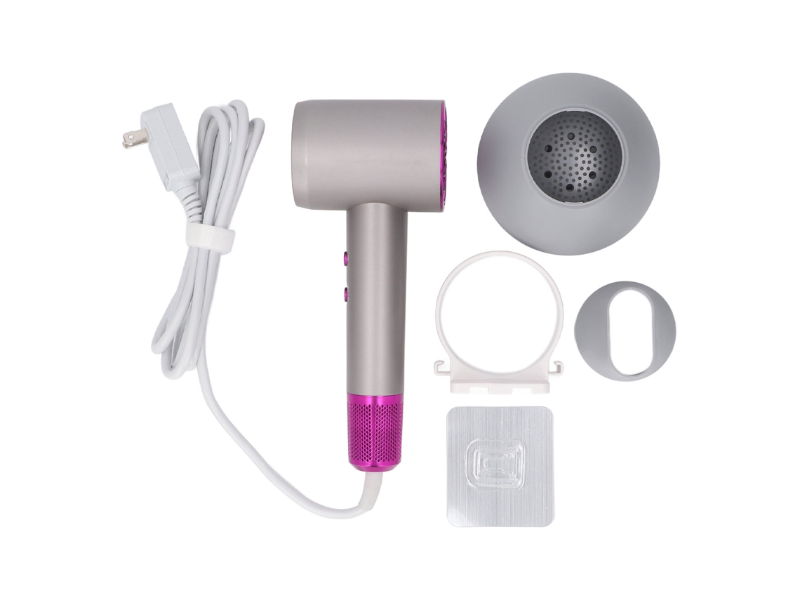 Aetheria secador de Cabelo Iônico de Alta Velocidade 1200w Secagem Rápida Baixo Ruído com Bocal Cinza Roxo