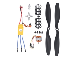 Kit Motor Sem Escova 1000kv 30a Esc Para Drone Rc Quadricóptero A2212 13t
