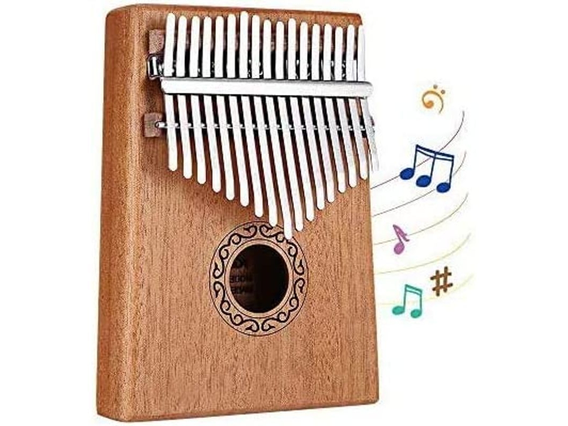 2026 kalimba de 17 Teclas Con Teclado Y Martillo de Afinación.