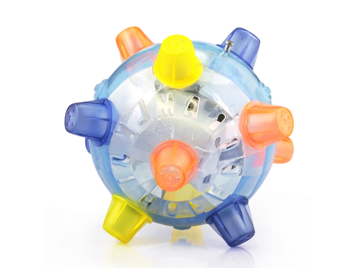 Brinquedo De Bola Com Brilho E Música Para Cães