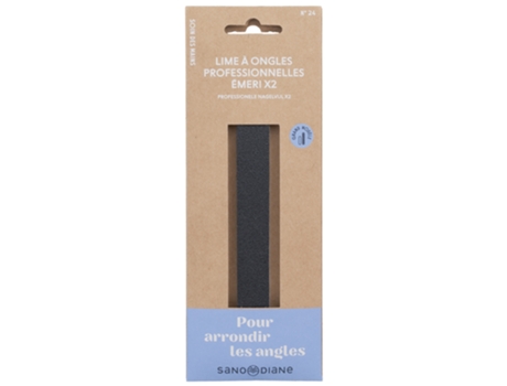 2 Limas de Unhas Profissionais Corindo Émeri Modelo Grande SANODIANE