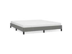 Bed Frame, Bed Frames Vidaxl Cinzeto Tecido (160 X 200 Cm)
