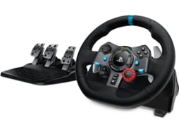 Volante + Pedais LOGITECH G29 Driving Forceracing (Multiplataforma - Preto)