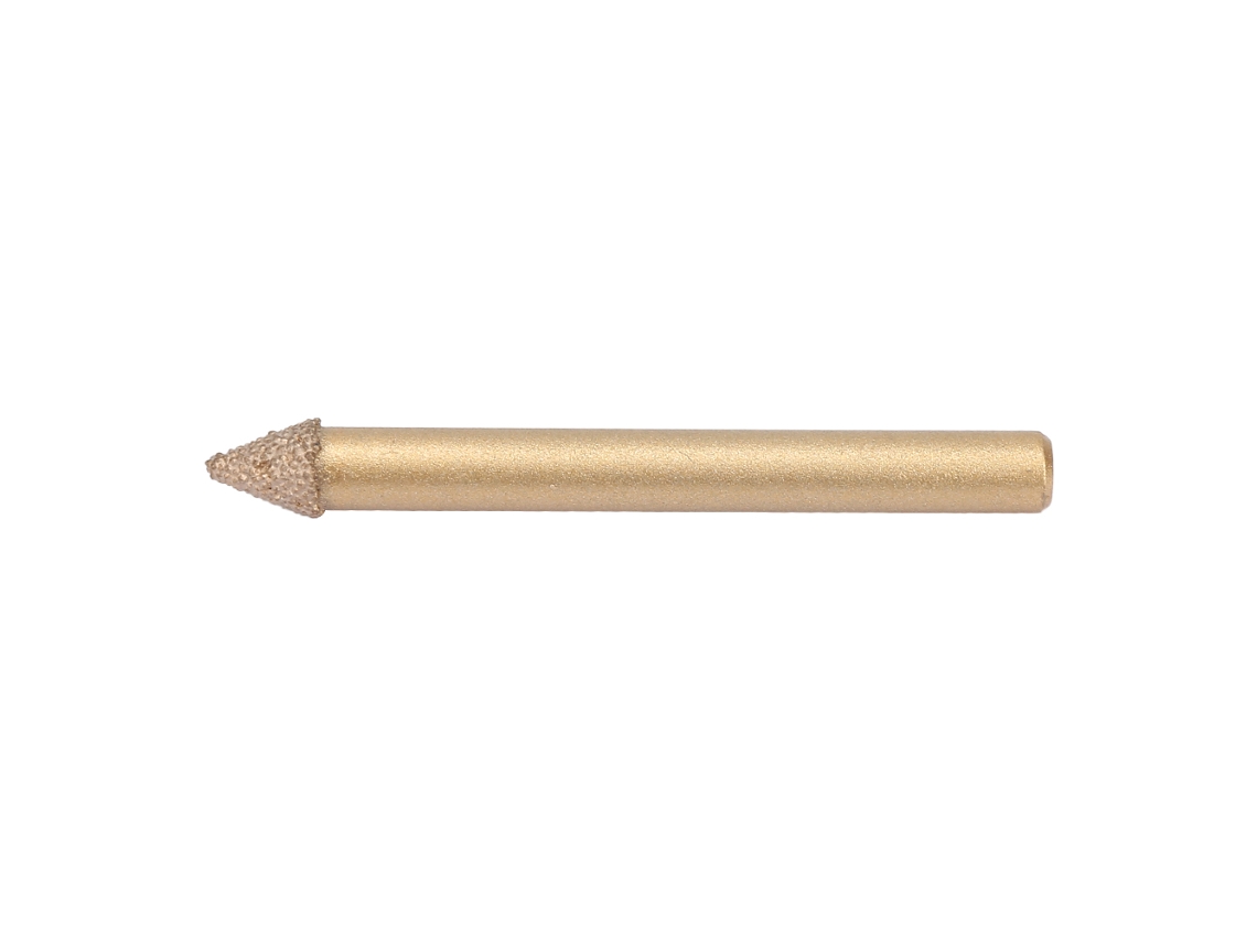 Laxiscreed Ferramenta Diamantada Para Cnc, Desbaste, 6mm, 45° E 60mm De Comprimento