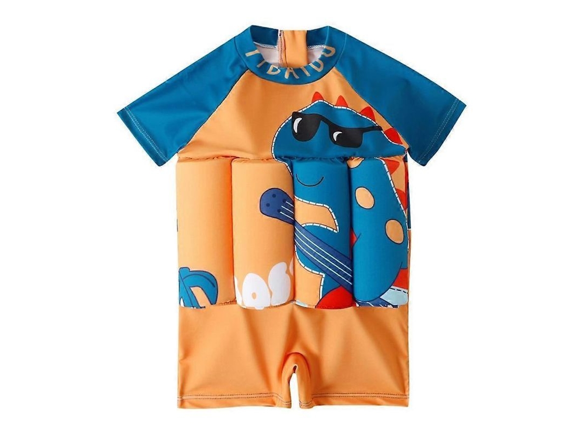 2026 traje de Banho para Menino com Flutuação Cute Cartoon Manga Curta 2 9t