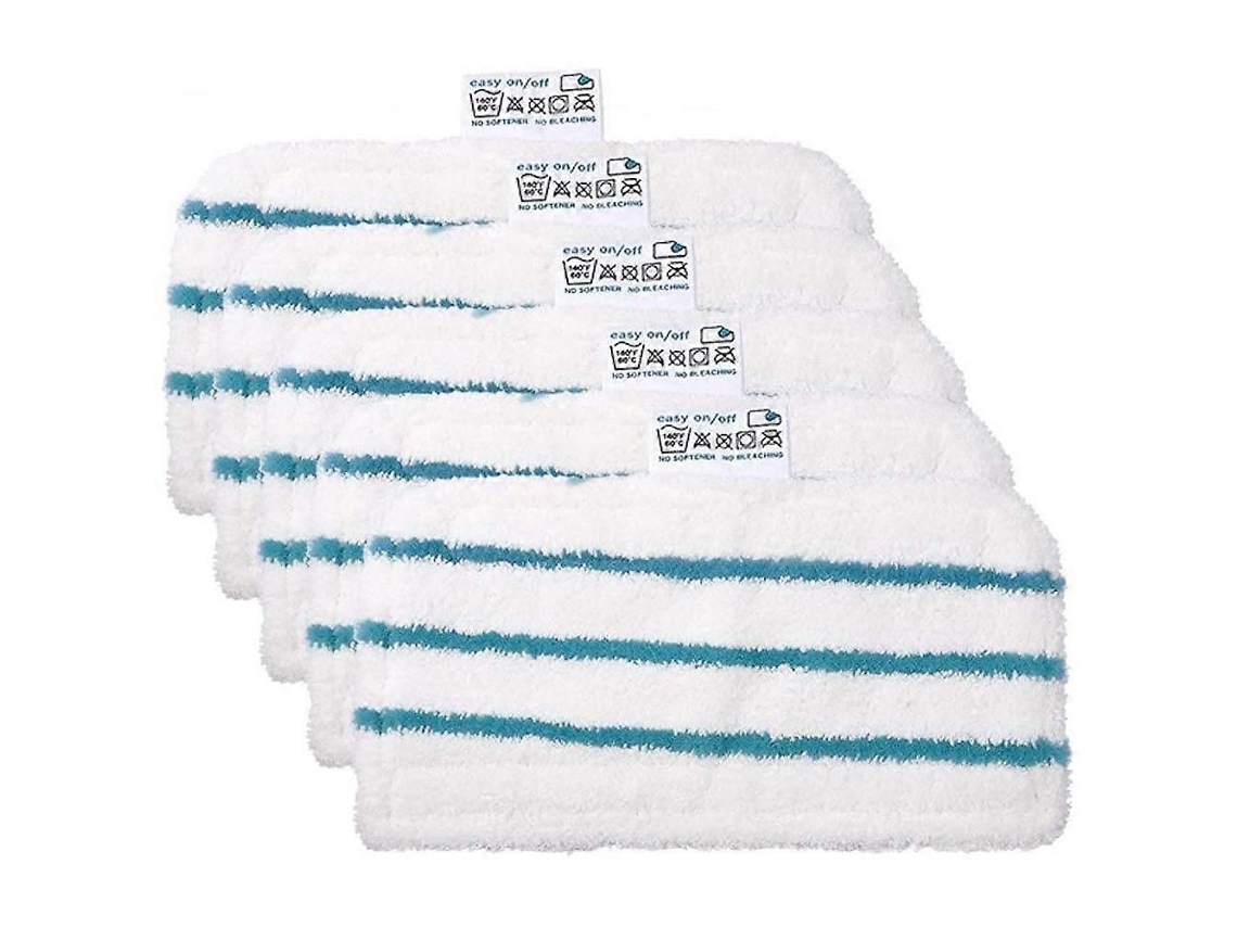 5 Mopas De Microfibra Laváveis, Compatíveis Com Mopas Sm1600, Sm1610 E Sm1620