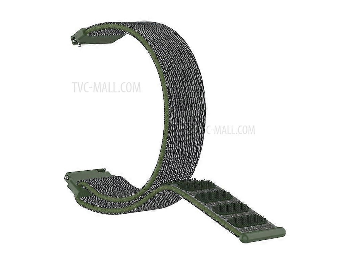 Pulseira de relógio inteligente de nylon compatível com Fossil Gen 5 LY E-Bike (22 mm de largura)
