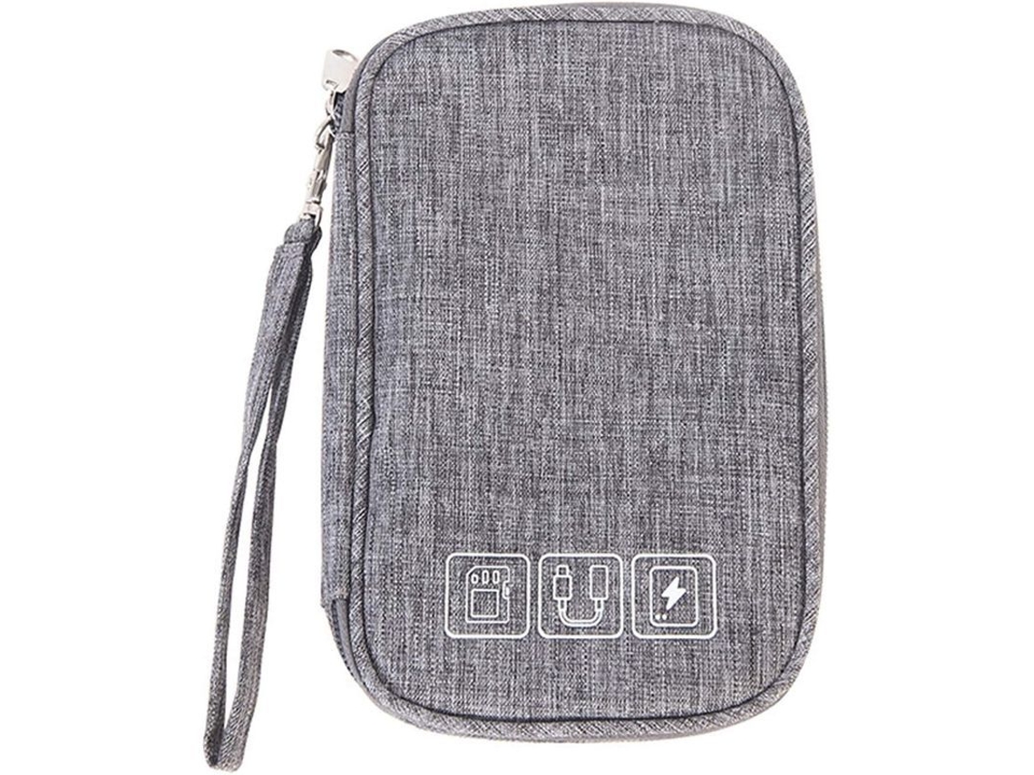 Bolsa de Acessórios Nova Line, digital, cinza | S/MARCA