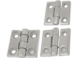 Dobradiça Fixa Articulada Em Aço Inoxidável 304 Para Equipamentos De Automação Alta Resistência, 1 Peça 60mm X 8mm