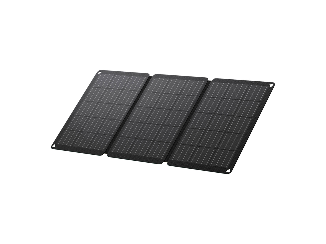 Painel Solar Dobrável 30w Com Usb E Type-c, Etfe Monocristalino Ip67, Leve 1kg Para Camping, Mochila, Rv E Emergências