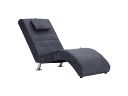 Chaise Longue, Chaises Longues Vidaxl Cinzeto Couro Artificial