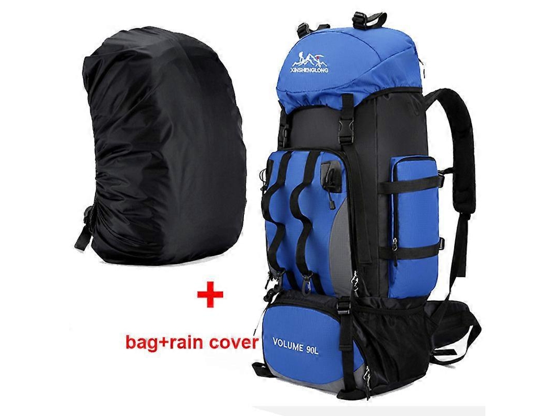 Mochila Impermeável De 90 Litros Para Caminhadas, Camping E Trekking, Com Grande Capacidade Para Viagens E Esportes Ao Ar Livre, Para Homens
