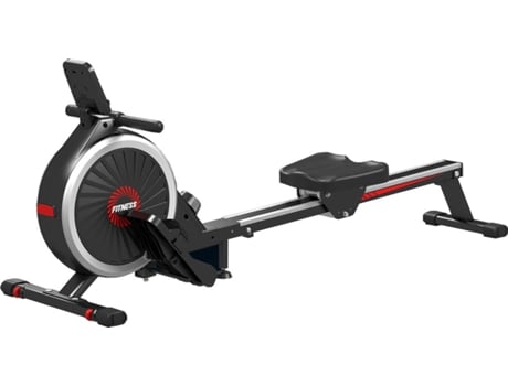 Máquina De Remo Doméstica Peso Máx 150kg, Silenciosa, Magnética, Com Visor Lcd, 16 Níveis De Resistência, Trilho Extra Longo Dskeuzeew