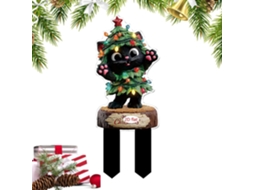 Estacas Decorativas de Natal Genéricas para Jardim Postes Decorativos para Decorações de Natal Artigos de Festa em CHABERLU