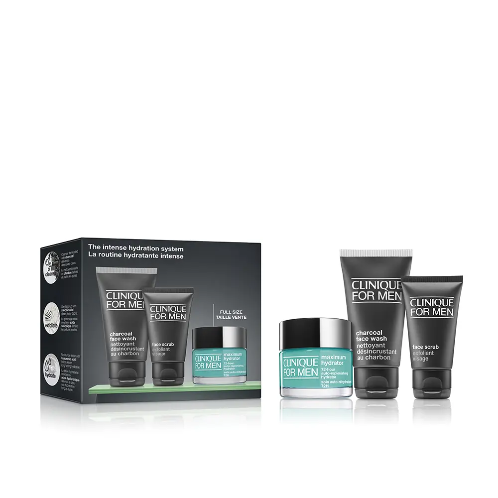 Estojo para Hidratante Masculino Maximum CLINIQUE (3 Peças)