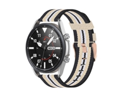 Pulseira De Nylon Trançado Para Galaxy Watch 3 De 45 Mm, Tamanho Único De 22 Mm.