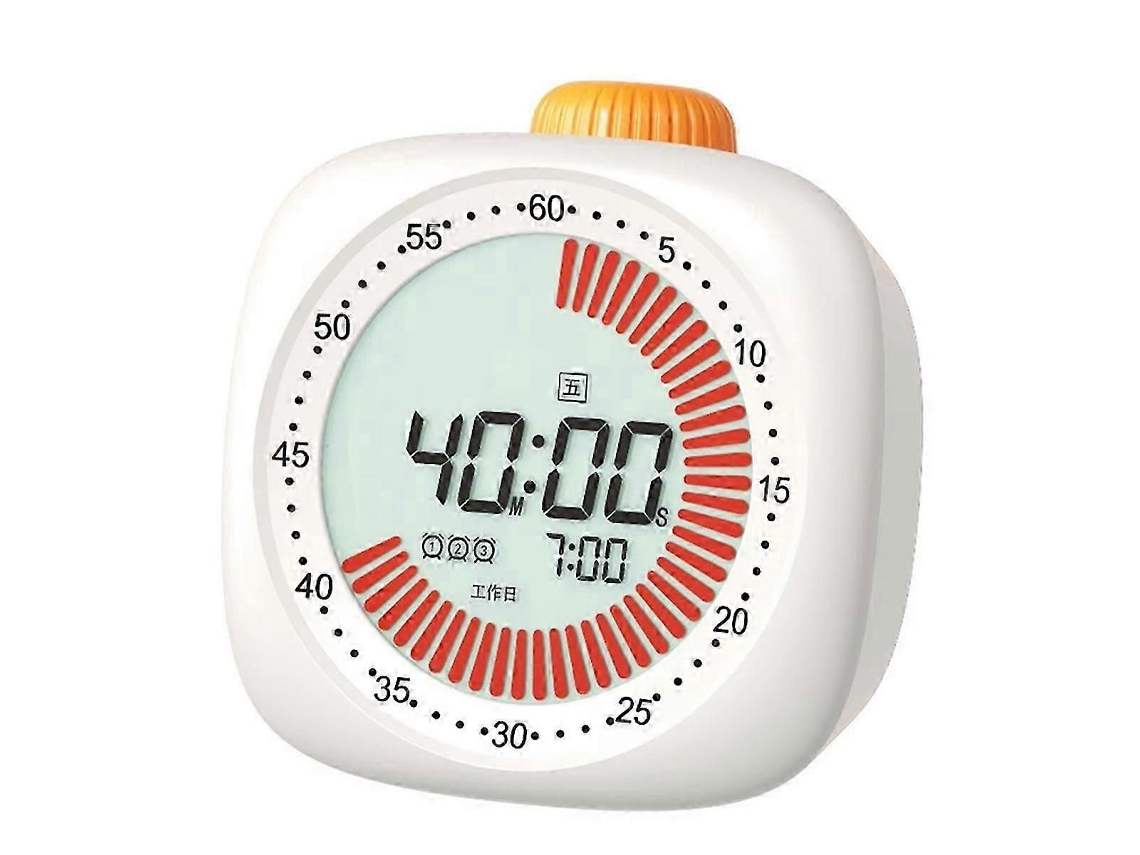 Temporizador Rotativo Inteligente, Silencioso, Visual E Analógico, Com Alerta De Horas, Para Crianças E Adultos, Ideal Para Cozinha E Salas De Le