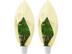 Capa De Proteção Para Plantas 120x180 Cm,2 Peças,cobertura Antigeada Para Exterior,reutilizável Com Cordão De Ajuste Btforus