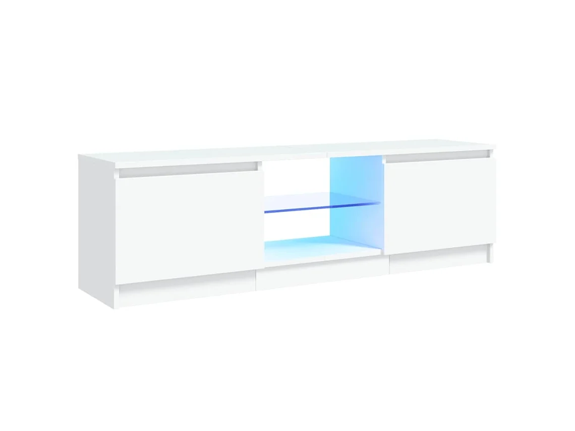 Móvel de tv VIDAXL Branco Madeira processada (120x30x35.5 cm)