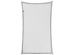 Vidaxl Rede Para Reboque Com Corda Elástica 2,5x1,5 M Pp Preto