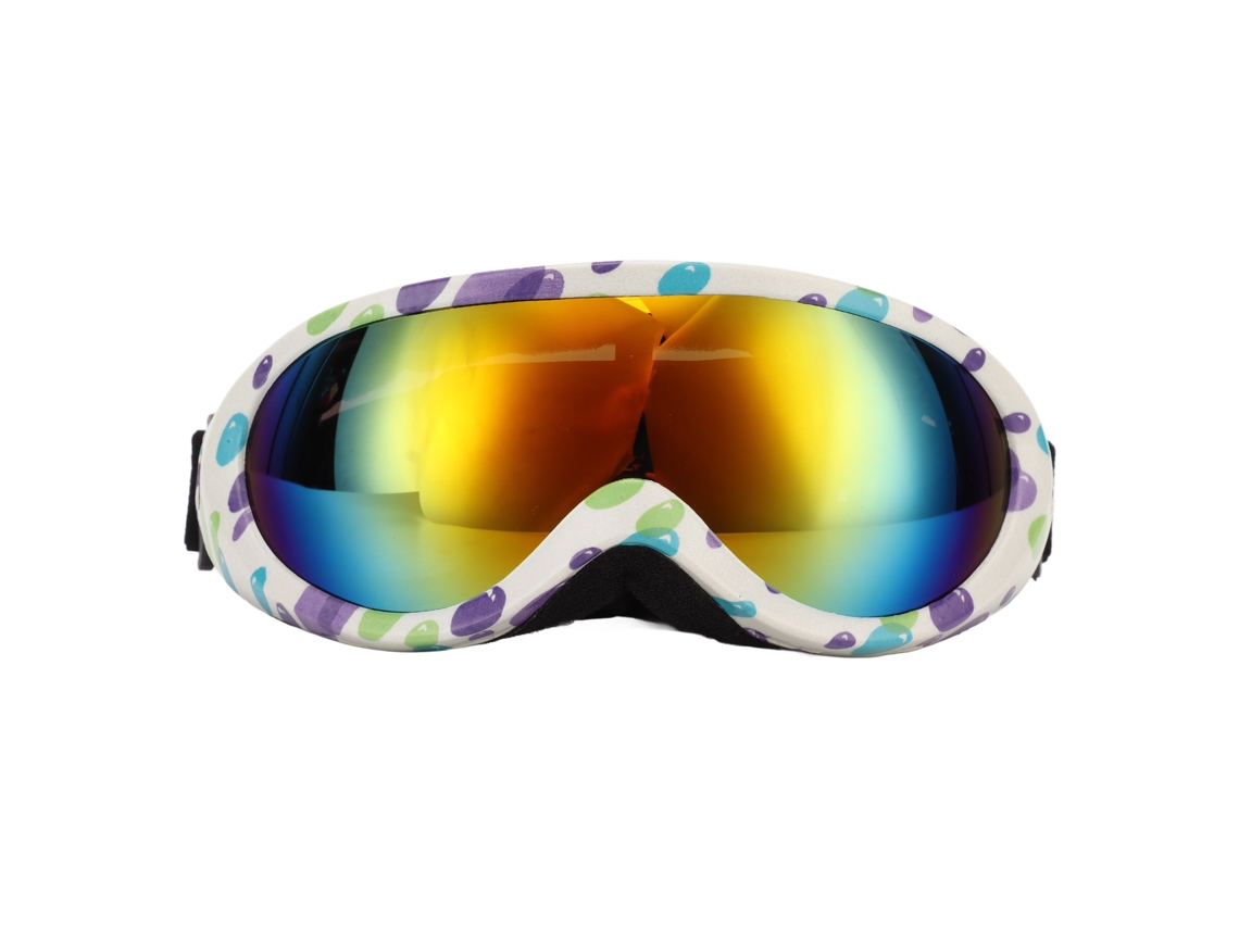 Óculos de Sol para Cães com Proteção UV, Lentes Vermelhas e Armação Branca ou Roxa, Proteção para os Olhos do Seu Cão | S/MARCA